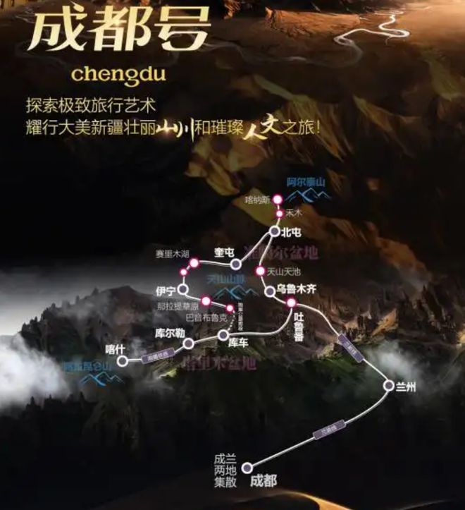 如何购票以及新疆旅游全新攻略曝光！pg电子平台2025年熊猫旅游专列(图2)